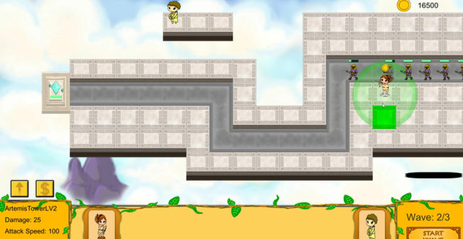 Gods and Goddesses: Tutorial Level